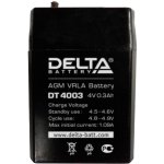Аккумулятор Pb DELTA 4V 300 mAh DT 4003
