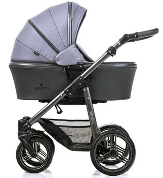 Детская коляска 2 в 1 Venicci Carbo Lux Natural Grey