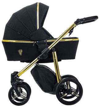 Детская коляска 2 в 1 Venicci Gold Black