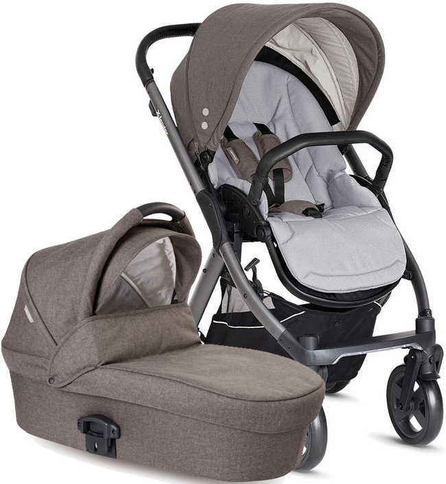 Детская коляска 2 в 1 X-Lander X-Pulse Evening grey