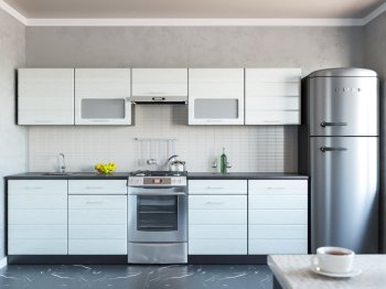 Кухня Венеция МДФ дым-венге 2000