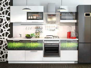 Кухонный гарнитур Фэнтези Белый универс, Грасс 2,4м