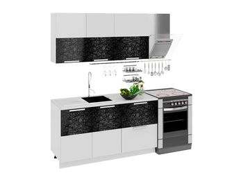 Кухонный гарнитур Фэнтези Лайнс 1,5м